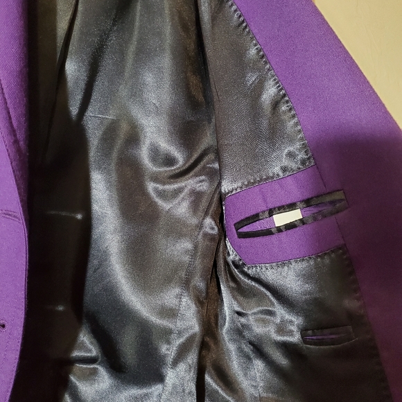 J. Crew Purple Schoolboy Blazer/Jacket in Size00 - Picture 5 of 9